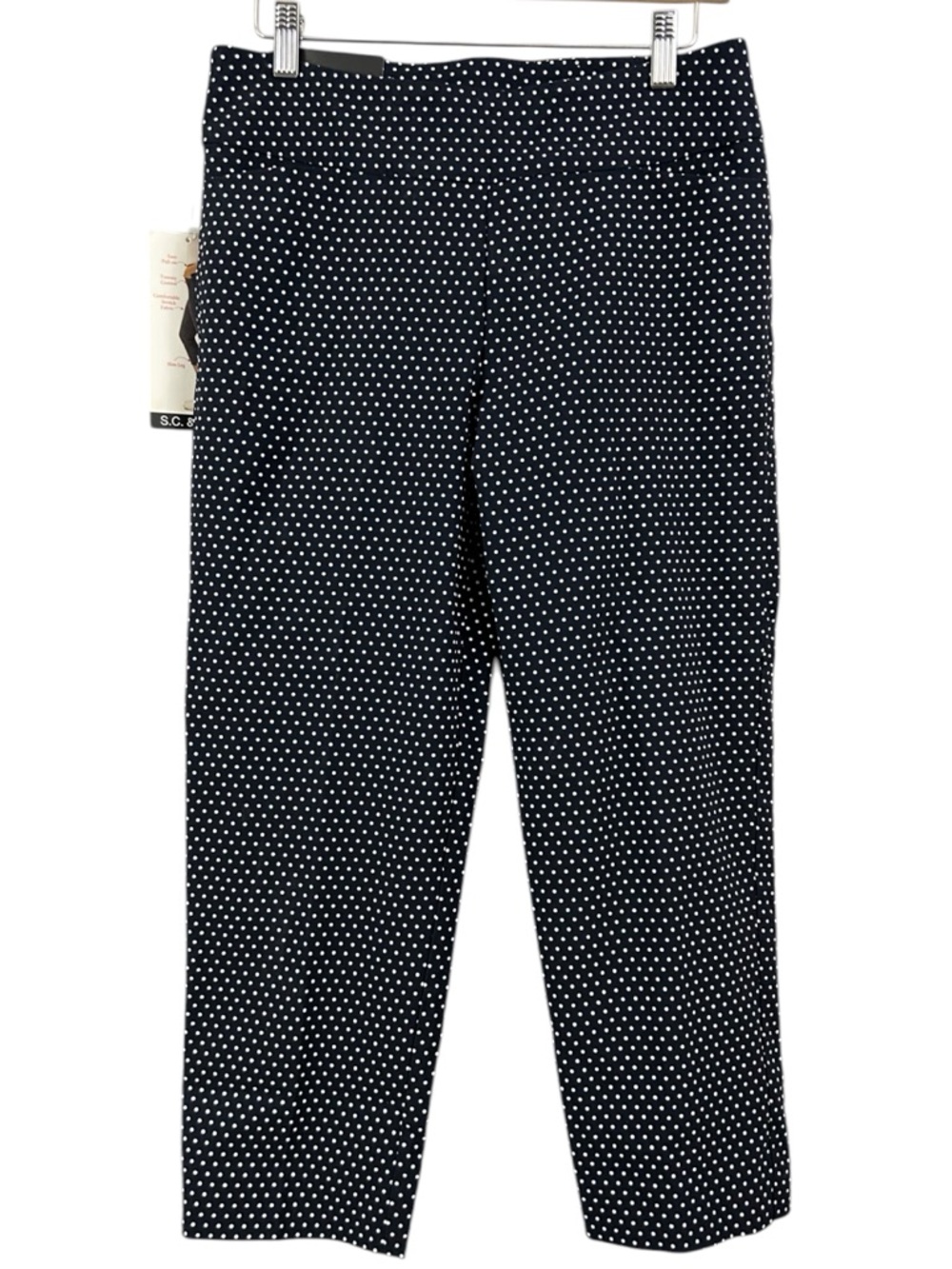 SC&CO Polka Dot Pull-On Cropped Pants Size 10